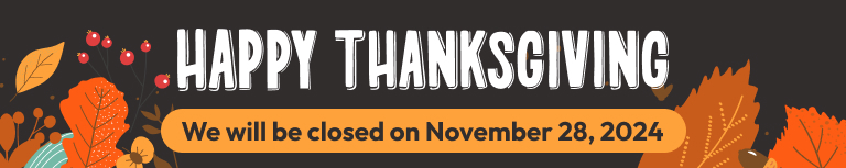  We will be closed on November 28th for Thanksgiving | Honest-1 Auto Care South Elgin